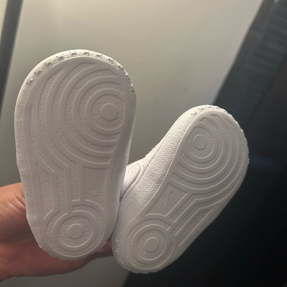 White Nike for infants